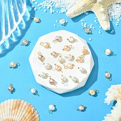 30шт. подвеска из натурального культивированного пресноводного жемчуга 3 цветов&nbsp;PALLOY-YW00058