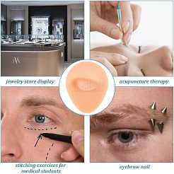 Мягкие силиконовые глазки ODIS-WH0002-24