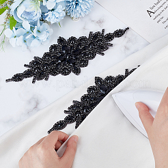 Цветок стекло кристалл стразы аппликации&nbsp;DIY-WH0304-643A