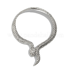 Женские ожерелья-чокеры в стиле панк-змеи из сплава с шарнирным креплением FS-WGE5278-01