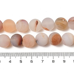 Натуральный красный агат бисер нитей&nbsp;G-A248-A03-01