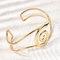 Браслеты-манжеты из нержавеющей стали 304 для женщин&nbsp;BJEW-P387-03G