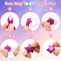 Удачливая бумага оригами&nbsp;DIY-SC0027-24E