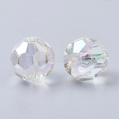 Ab-color покрынный прозрачный акриловый бисер TACR-R136-01B