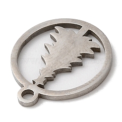 Не тускнеющие рождественские подвески из нержавеющей стали 201 X-STAS-D053-03P