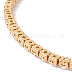 Классическое теннисное ожерелье из кубического циркония NJEW-G017-02A-G