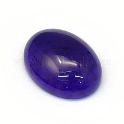 Овальные крашеные агата кабошоны натуральный хрустят G-R349-15x20-02