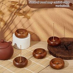 12шт деревянный держатель для благовоний&nbsp;AJEW-WA0001-30