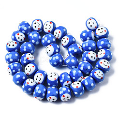 Бусины ручной работы ухабистой бисер нитей&nbsp;LAMP-Q031-009B