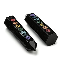 Украшение витрины из натурального обсидиана G-A217-15