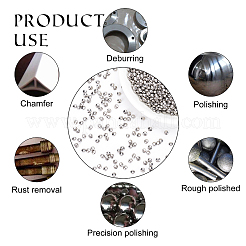 201 полированная бусина из нержавеющей стали STAS-WH0022-06P-01
