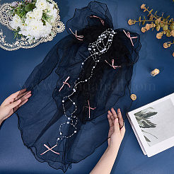 Органза абс жемчужная свадебная фата&nbsp;OHAR-WH20020-05C