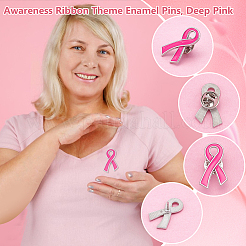 100 шт. эмалевые значки на тему лент с информацией&nbsp;JEWB-WA0001-01