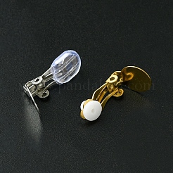 Фурнитура для сережек-клипс из нержавеющей стали 304 STAS-FS0001-59