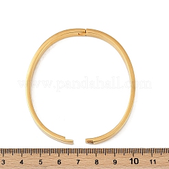 201 браслет из нержавеющей стали для женщин&nbsp;LS-BJEW-B138-05G