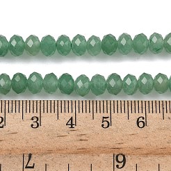 Природные пряди авантюрин зеленый шарик&nbsp;G-D344-A33-02