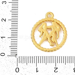 Подвески из сплава «двенадцать созвездий» PALLOY-Q006-01G-G