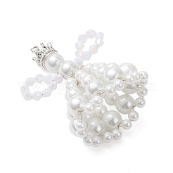 Крупные подвески из перламутровых стеклянных бусин&nbsp;PALLOY-MZ01193-02