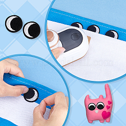 Полиэстер компьютеризированная вышивка ткань утюгом / пришить заплатки&nbsp;DIY-WH0899-486