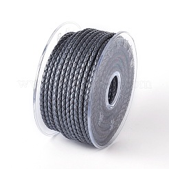 Оплетенный шнур из натуральной кожи&nbsp;WL-I003-3mm-D-11