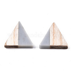 Непрозрачная смола и деревянные кабошоны&nbsp;LS-CRES-N028-001A-B02