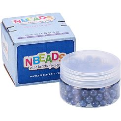 Природный лазурит бисером G-NB0001-03