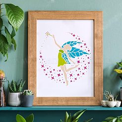 Пластиковые многоразовые шаблоны трафаретов для рисования DIY-WH0172-297