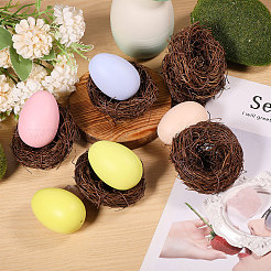 Имитация ротанга птичье гнездо&nbsp;AJEW-WH0609-144B