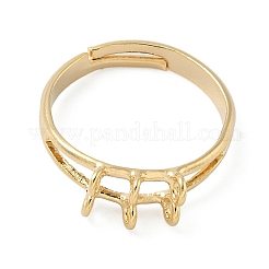 Регулируемые латунные лотки для колец для подвески&nbsp;KK-K414-03C-G