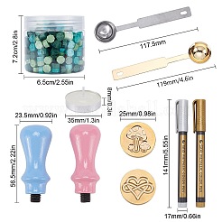 Набор для изготовления восковых печатей своими руками DIY-CP0003-72