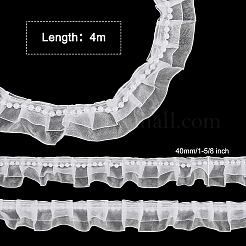 Лента со складками из полиэстера длиной 4 м. OCOR-AR0002-04