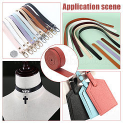 2 рулон 2 стилей 3 ярда двухсторонний шнур из искусственной кожи LC-WR0001-01A