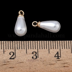 Подвески из АБС-пластика с жемчугом FIND-Z105-03B-01G