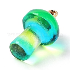 Подвески lampwork&nbsp;LS-MUSH-PW0001-007E