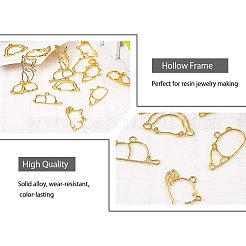 Подвески на лицевой панели из сплава цинка PALLOY-OC0001-41