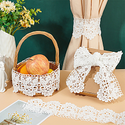 7~7.5 ярд плоского молочного кружева SRIB-FG0001-18B