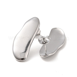 Некорневая нержавеющая сталь 304 серьги-гвоздики для женщин&nbsp;EJEW-L272-025P
