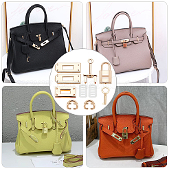 2 комплект застежек для сумок из сплава FIND-WR0006-89