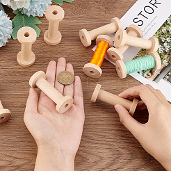 Деревянные бобины TOOL-WH0155-53