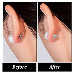 12 шт. Латунные гайки для ушей KK-BBC0016-30P