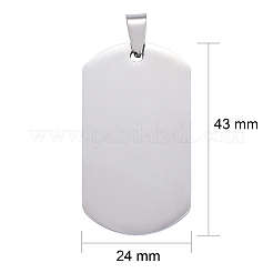 Большие подвески из нержавеющей стали 304&nbsp;LS-STAS-I140-19E-S