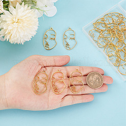 Подвески из сплава с открытой спиной FIND-SC0004-29