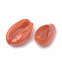 Бусины из натуральных раковин каури X-SHEL-T007-74D