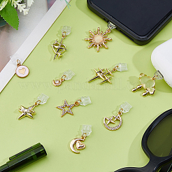 10шт пластиковые мобильные пылезащитные заглушки&nbsp;HJEW-DC00117