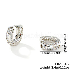 Латунные серьги обруча&nbsp;RX2964-2