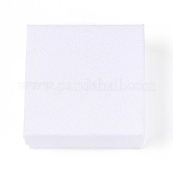 Квадратная картонная коробка для ожерелья&nbsp;LS-CBOX-Q038-02-01B