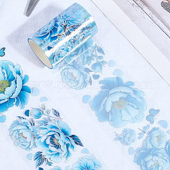 Узор из цветов для домашних животных самодельный альбом декоративные клейкие ленты&nbsp;DIY-WH20011-96D