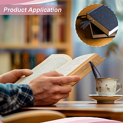 10 шт. 10-х цветные скрепки из углеродистой стали&nbsp;AJEW-PH01654