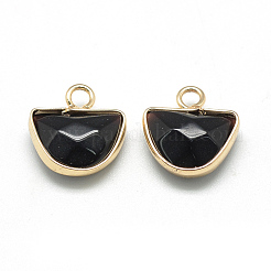 Натуральные белые нефритовые полукруглые подвески&nbsp;G-Q965-01