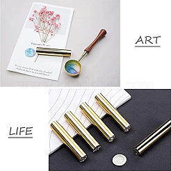 Латунная сургучная печать колонны AJEW-WH0335-002